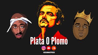 Tupac amp Biggie Smalls  PLATA O PLOMO  Pablo Escobar Narcos Remix  Silver or Lead [upl. by Joed]