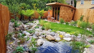 Amazing nature garden landscaping timelapse 10 weeks in 10mins  walk around [upl. by Whatley933]