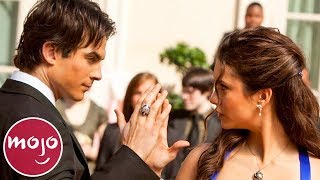 Top 10 Unforgettable Damon amp Elena Moments [upl. by Otrebmuh805]