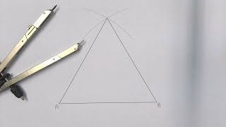 How to construct an equilateral triangle [upl. by Htiaf]