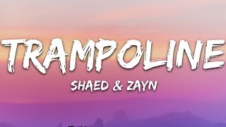 SHAED x ZAYN  Trampoline Lyrics [upl. by Aligna867]