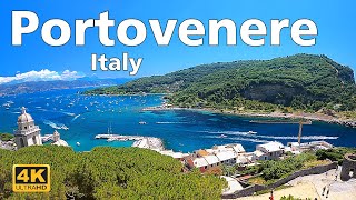 Portovenere Italy  Walking Tour 4K 60fps [upl. by Slavin]