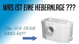 Erklärung Hebeanlage  SFA SANIBROY  German HD [upl. by Sparrow]