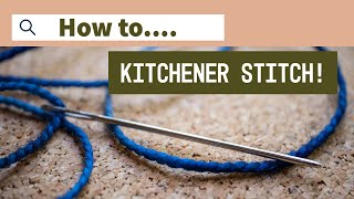 How to do the Kitchener Stitch  Tutorial [upl. by Chlori]