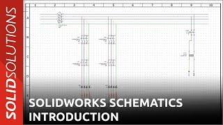 SOLIDWORKS Electrical Schematics  Product introduction [upl. by Yleik]