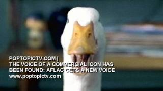 AFLAC Finds New Voice for Signature Duck New Aflac Commercial [upl. by Sarajane656]