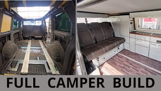 CAMPER BUILD  VW T661  Camper Ausbau  CamperVan Conversion [upl. by Eihpos]