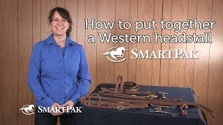 How to put together a Western headstall [upl. by Allak956]