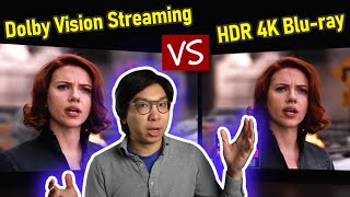 Dolby Vision Streaming vs HDR10 4K Bluray Disc Comparison [upl. by Hannis566]