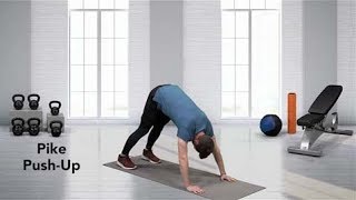 How to do a Pike PushUp [upl. by Kurtz]