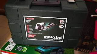 Unpacking  unboxing wall chaser Metabo MFE 40 604040500 [upl. by Vincent]