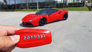 Ferrari 488 GTB Novitec Engine Start Up amp Drive Exterior and Interior at Prestige Imports Miami [upl. by Chester143]