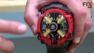 Milwaukee Hammer Drill Repair – How to Replace the Gearcase [upl. by Adali]