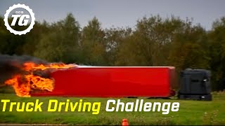 Truck Driving Challenge Part 2 Alpine Course Race  Top Gear  BBC [upl. by Enna]