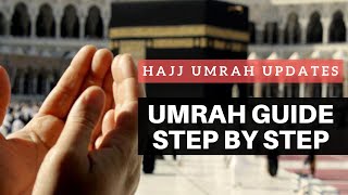 How to Perform Umrah Step by Step in Urdu  Umrah Karne ka Tarika [upl. by Yelsnya]