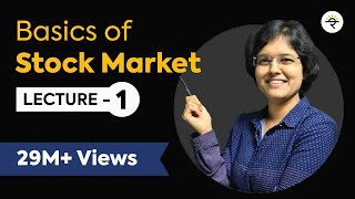 Basics of Stock Market For Beginners Lecture 1 By CA Rachana Phadke Ranade [upl. by Eliga420]