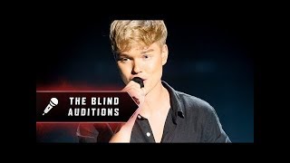 Blind Audition Jack Vidgen  Hello  The Voice Australia 2019 [upl. by Poirer]