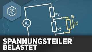 Der belastete Spannungsteiler  Elektrotechnik [upl. by Colier445]