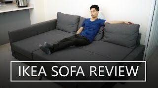 IKEA FRIHETEN Sofa Bed Review [upl. by Steady]