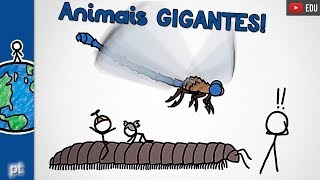 Por que os animais préhistóricos eram gigantes  Minuto da Terra [upl. by Jamieson304]