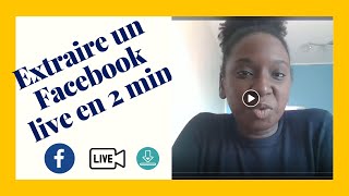 COMMENT TÉLÉCHARGER UNE VIDÉO FACEBOOK SUR SON ORDINATEUR EN MOINS DE DEUX MINUTES [upl. by Akzseinga560]