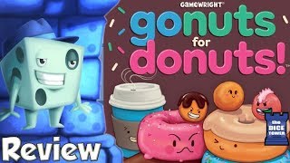 Go Nuts for Donuts Review  with Tom Vasel [upl. by Nnylassej]