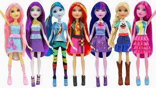 Play Doh New Outfits Equestria Girls My Little Pony Inspired Costumes [upl. by Leonid230]