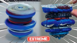 BIGGEST THICKEST HEAVIEST Beyblade Combo  Triple Dragon Stack  Epic Illegal Beyblade Burst Mod [upl. by Anelrad]