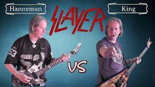 Hanneman VS King Slayer Guitar Riffs Battle [upl. by Glaser201]