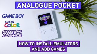 Analogue Pocket in 2024  How To Add Emulators amp Roms GUIDE [upl. by Dnomsad]