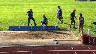 Florentina Marincu 678 Long Jump gold [upl. by Neellek]