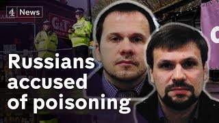 Salisbury poisonings two Russian suspects named [upl. by Aizirtap]