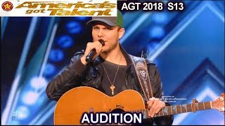 Hunter Price First Song “Everything I Do” Americas Got Talent 2018 Audition AGT [upl. by Oeniri]