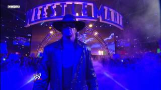 Undertaker makes his entrance WrestleMania 27 [upl. by Yednarb]