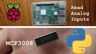 HOW TO READ ANALOG INPUTS RASPBERRY PI MCP3008 Analog to Digital Converter  Raspberry Pi Projects [upl. by Ennylyak]