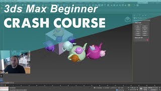 3DS MAX TUTORIAL Beginner Crash Course [upl. by Madian]