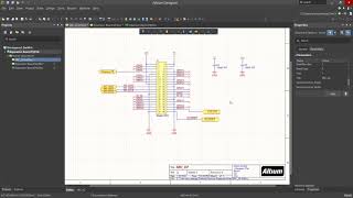 2 Schematic Capture in Altium Designer [upl. by Hendon]