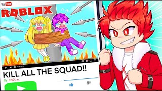 The Squad MAKES Their OWN ROBLOX GAMES [upl. by Iran]