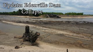 Update Edenville Dam Collapse Wixom Lake Flood 2020  Aerial [upl. by Udelle]