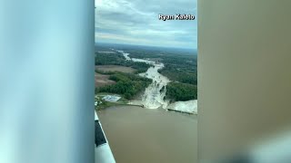 WATCH Edenville Dam breach viewer video [upl. by Linden535]