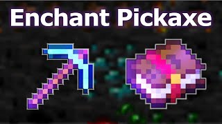 Ultimate Minecraft 121 Enchanting Guide for Pickaxes  Best Pickaxe Enchantments [upl. by Klein]