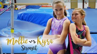 Mollie VS Kyra Gymnastics Strength Challenge Mollie SGG [upl. by Summer]