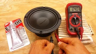 How To Repair A Blown Speaker [upl. by Hamrnand]