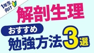 【1年生向け】解剖生理の勉強法 [upl. by Arjan]