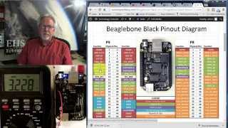 Beaglebone Black LESSON 4 Digital Write to the GPIO Pins from Python [upl. by Feenah]