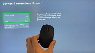 Xbox Series XS How to Change Mouse Pointer Speed Tutorial For Beginners 2025 [upl. by Ayotel27]