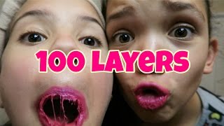 100 LAYERS OF LIQUID LIPSTICK  LIPSENSE [upl. by Zumstein]