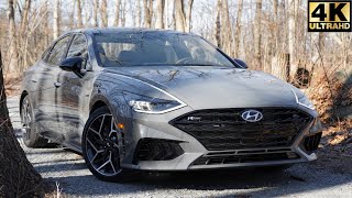 2021 Hyundai Sonata NLine Review  BEST in Class to 60mph [upl. by Erma297]