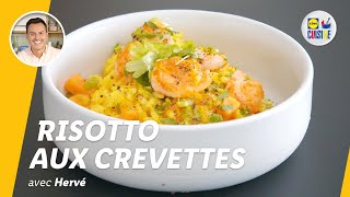 Risotto aux crevettes  Lidl Cuisine [upl. by Ethbin]