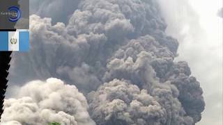 Erupción del Volcán de Fuego Guatemala 🇬🇹 [upl. by Cartwell484]